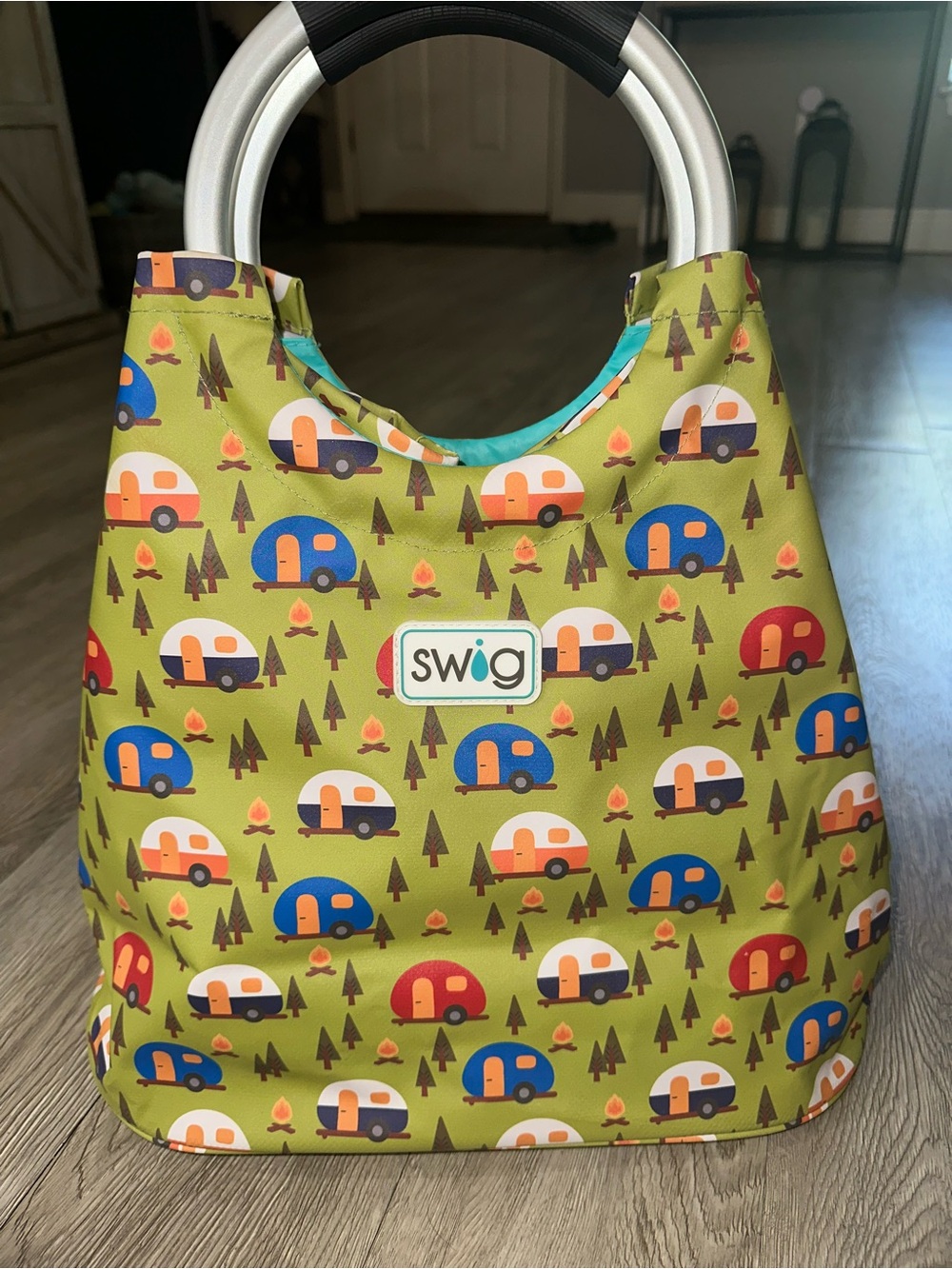 Swig Happy Camper Loopi Tote Beach Camping Bag